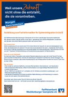 Ausbildung zum Fachinformatiker für Systemintegration (m/w/d) Müritz - Landkreis - Waren (Müritz) Vorschau