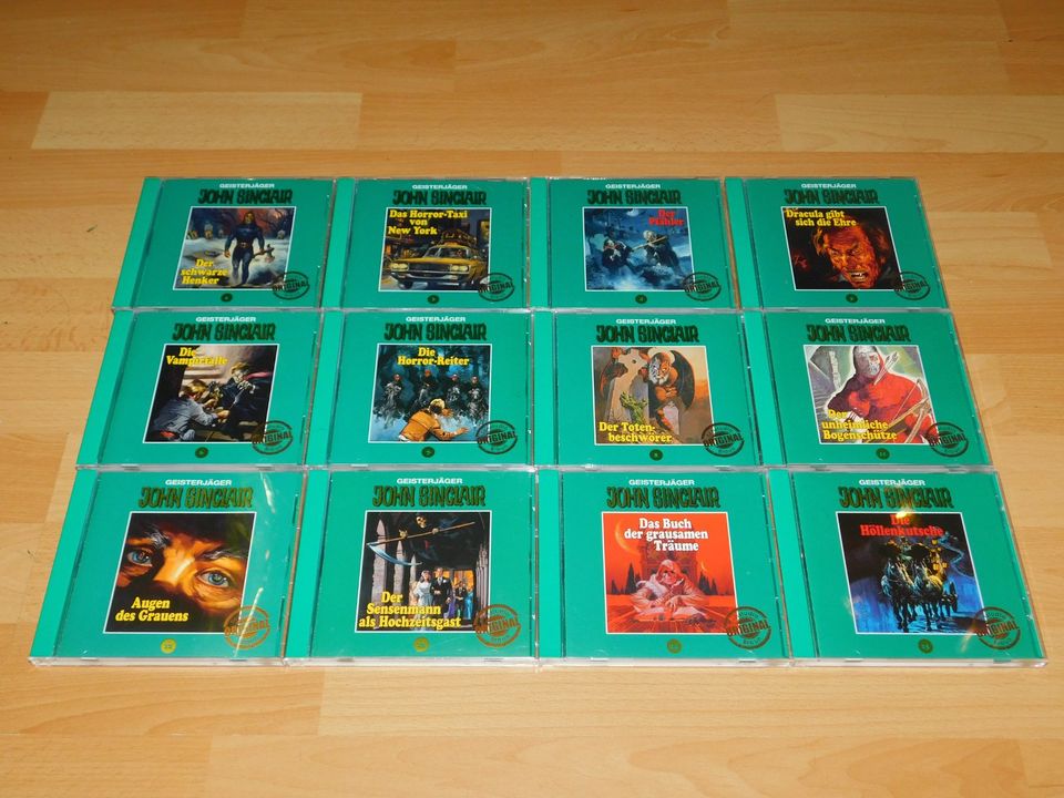 Verkaufe 63 CDs von John Sinclair CD Nr. zwischen 01-117 in Berlin