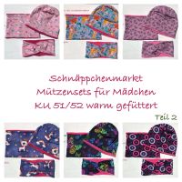 versch. Mützenset, warm gefüttert, NEU & HANDMADE, Mädchen (2) Hessen - Schwalmstadt Vorschau