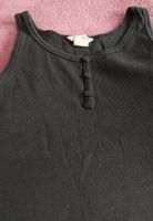 H&M 158/164 Top Basic Shirt gerippt schwarz Niedersachsen - Wittmund Vorschau