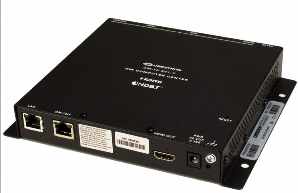 Crestron DM-TX-201-C 8G+ HDMI über CAT5e Transmitter in Brombachtal