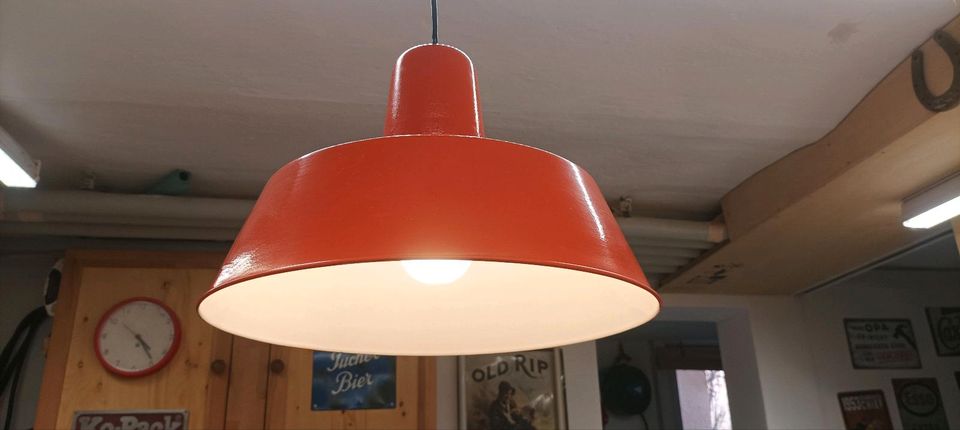 Vintage Lampe Metall in Ansbach