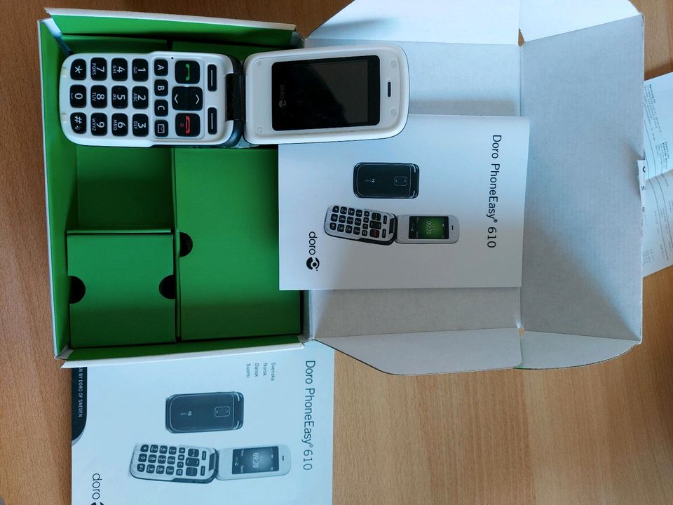 Klappbare Handy Doro Phone Easy610 in Olfen