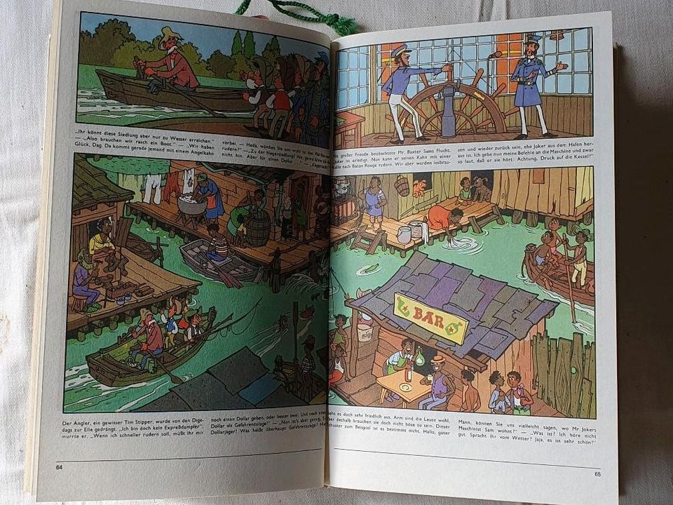 DDR Mosaikbuch Mosaik Comic Harteinband 1989 in Bad Suderode