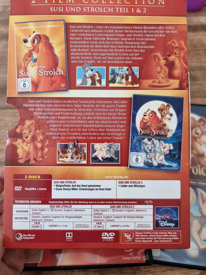 Susi und Strolch Doppel DVD Set im Schuber in Grevesmuehlen