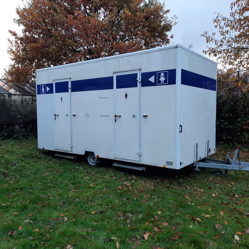 Moderner Toilettenwagen> Miet-WC zu vermieten in Bonn