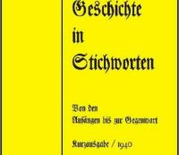 Geschichte wie sie wirklich war: Deutsche Geschichte Stichworte Fichtenberg - Mittelrot Vorschau