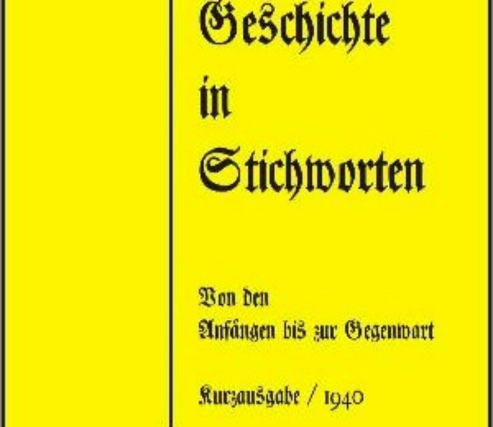 Geschichte wie sie wirklich war: Deutsche Geschichte Stichworte in Mittelrot