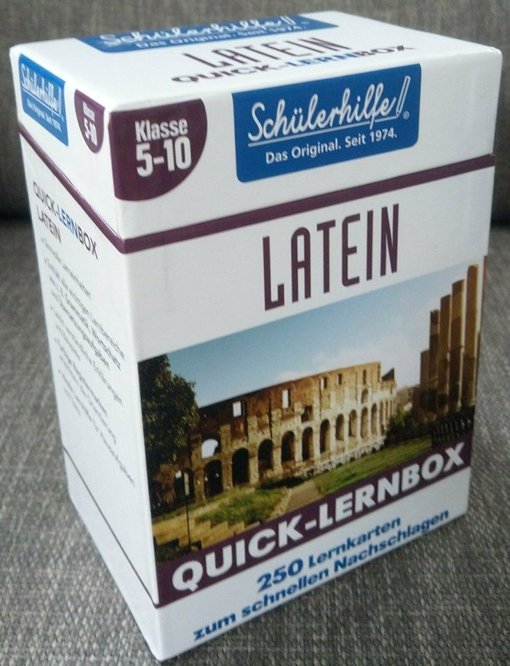Latein Quick-Lernbox (5. bis 10. Klasse) in Berlin