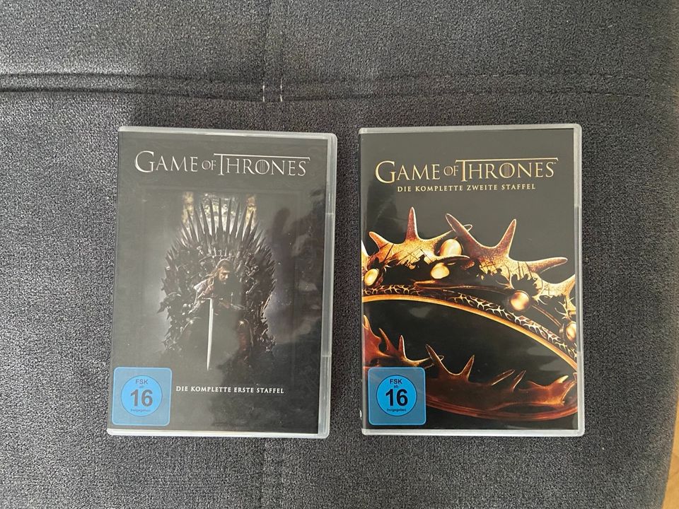 Game of Thrones DVD Staffel 1 und 2 in Düsseldorf