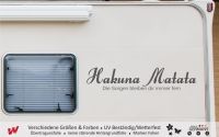 Hakuna Matata.. | Aufkleber | Wohnwagen | Wandtattoo | Vinylfolie Nordrhein-Westfalen - Viersen Vorschau