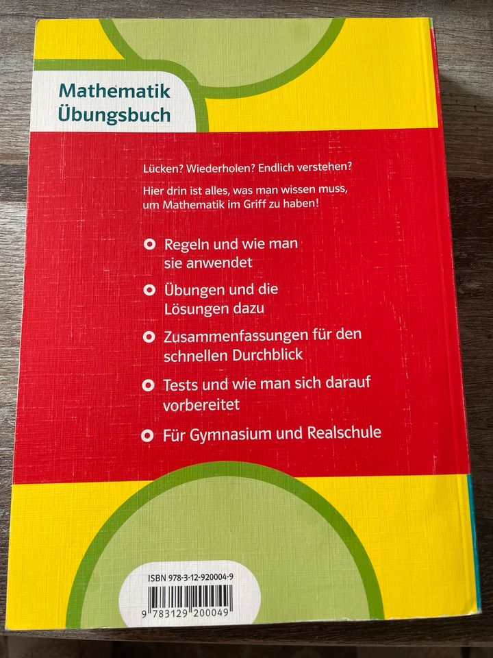 Mathematik Übungsbuch in Schwerte