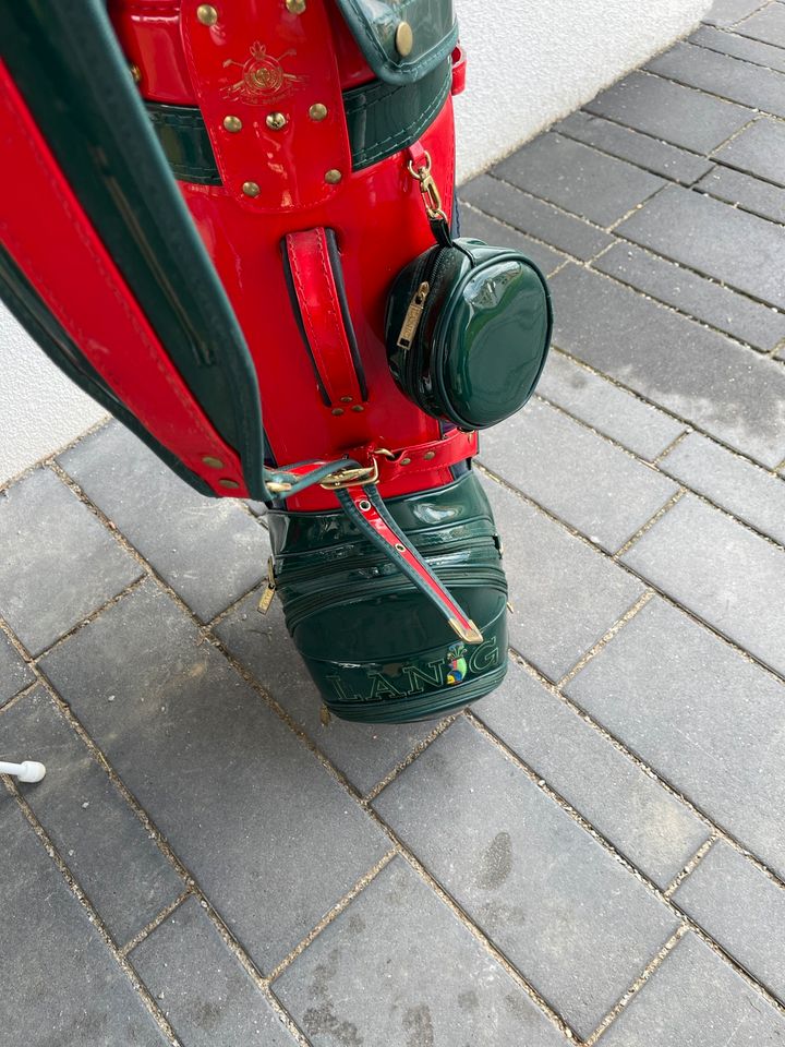 Original Lanig Golfbag Damen rot grün Marine wenig benutzt in Bad Füssing