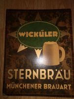 Altes WICKÜLER STERNBRÄU Werbeschild (Pappe) Kein Emailschild Rheinland-Pfalz - Wittlich Vorschau