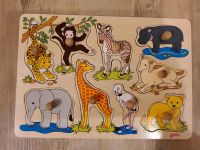 Holzpuzzle Steckpuzzle Goki Tiere Afrika Bayern - Schweinfurt Vorschau