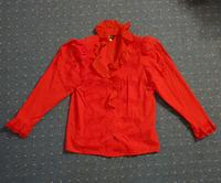 Neuwertig Apart Fashion Bluse rot mit Rüschen laced Größe 36 S Bremen - Vegesack Vorschau
