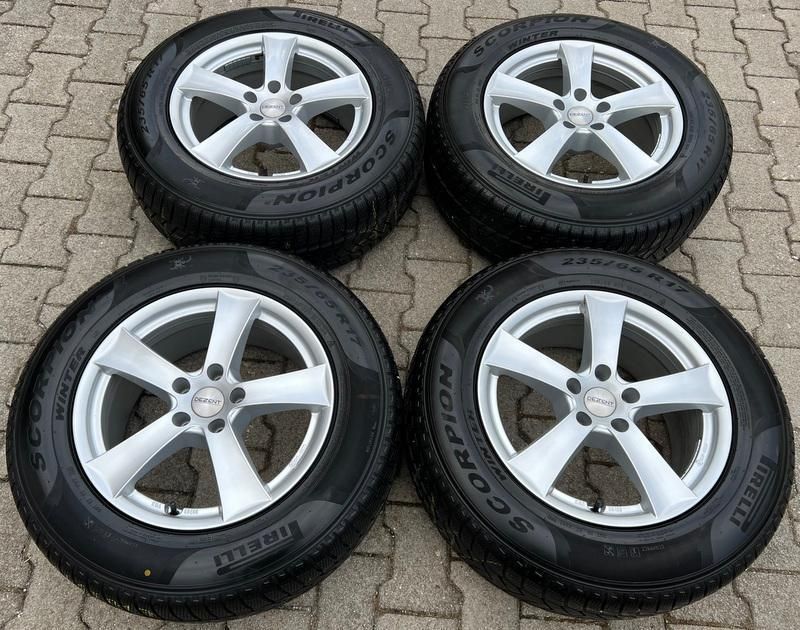 4 ALU WINTERRÄDER 235/65R17 104H AUDI Q5 8R FY WINTER TOP #14MQ in Bad Tölz