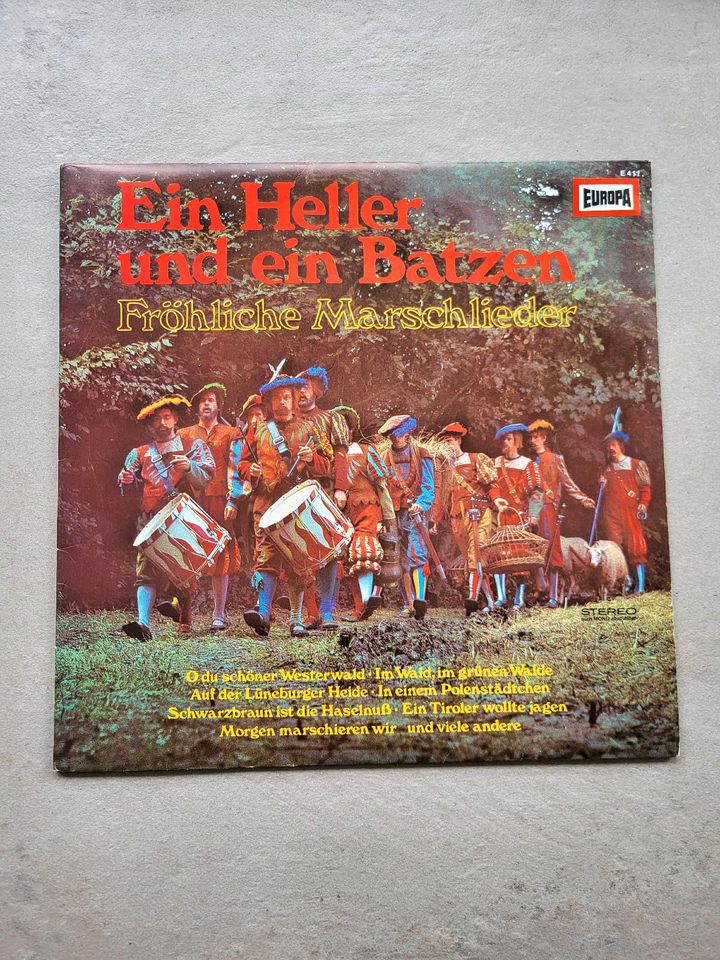Schallplatte/LP Ein Heller und ein Batzen - Fröhliche Märsche in Bitburg