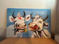 Kunstdruck der gute Laune macht. Lachende Kühe. Niedersachsen - Salzgitter Vorschau
