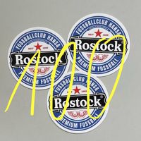 100 Aufkleber Hansa Rostock Sticker FCH Kogge Bier Frankfurt am Main - Nordend Vorschau