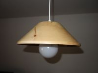 Lampenschirm aus Zirbenholz, 29 cm, Deckenlampe Holzlampe Bayern - Halfing Vorschau