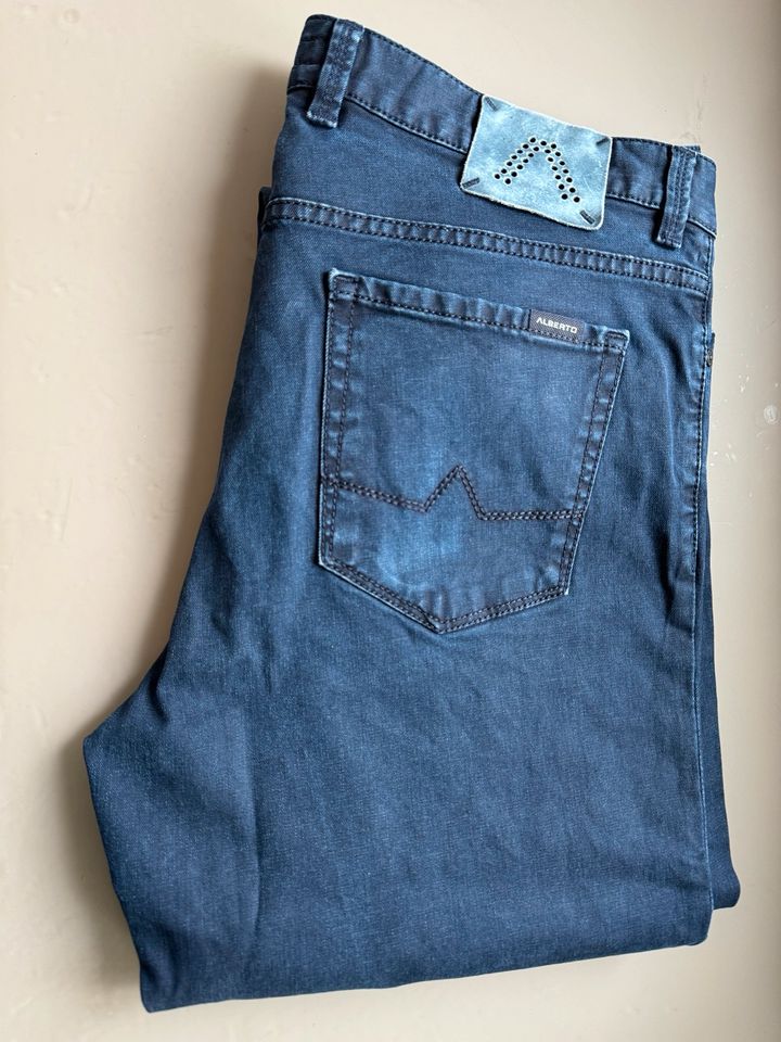 Alberto Jeans, regular slim fit, blau, W 36, L 36 in Marktoberdorf