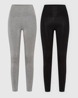2er Set Les Lunes Leggings Hosen Bambus Grau Schwarz Gr. M Niedersachsen - Oldenburg Vorschau