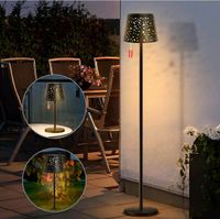 Solar Stehlampe Outdoor 2 in 1 Aufladbar 8 Farben IP44 Terrasse Nordrhein-Westfalen - Solingen Vorschau