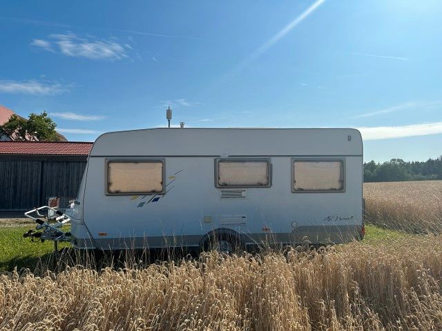 Wohnwagen Hymer Eriba 491 A mit Vorzelt TÜV neu in Unterwaldhausen