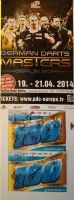 Dart PDC Autogramme, German Masters 2014 Berlin - Reinickendorf Vorschau