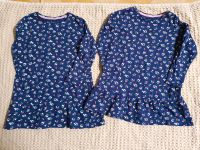 SET Kleider langarm Gr. 98/104 Lupilu Zwillinge blau mit Blumen Leipzig - Probstheida Vorschau