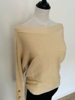 Only Pullover Adalyn Knopfleiste beige Batwing Pulli Brandenburg - Potsdam Vorschau