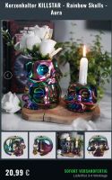 Killstar Deko "Aura/ Rainbow" Skull & Hand gothic holographic neu Brandenburg - Bernau Vorschau