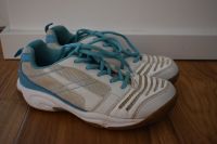 Schuhe Sneaker Sport Jungen Mädchen weiß blau Gr. 36 Sachsen-Anhalt - Thale Vorschau