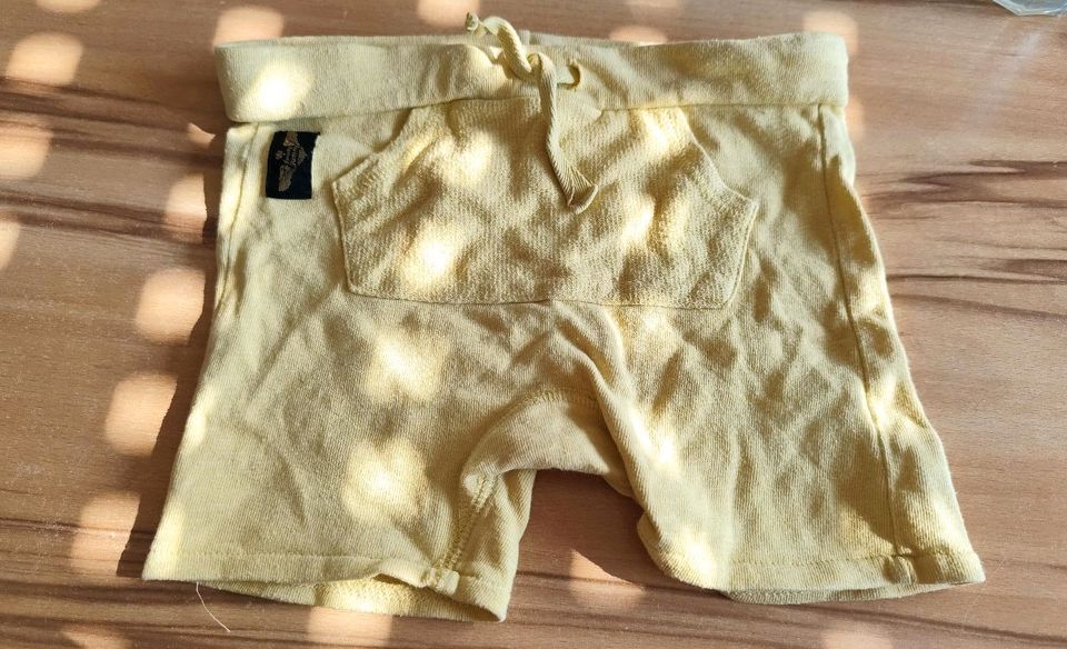 Kurze Hose gelb gr. 74/ 9 Monate in Schmitten