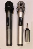 2 kabellose Mikrofone, UHF, Handmikrofon, Bluetooth Sendling - Obersendling Vorschau