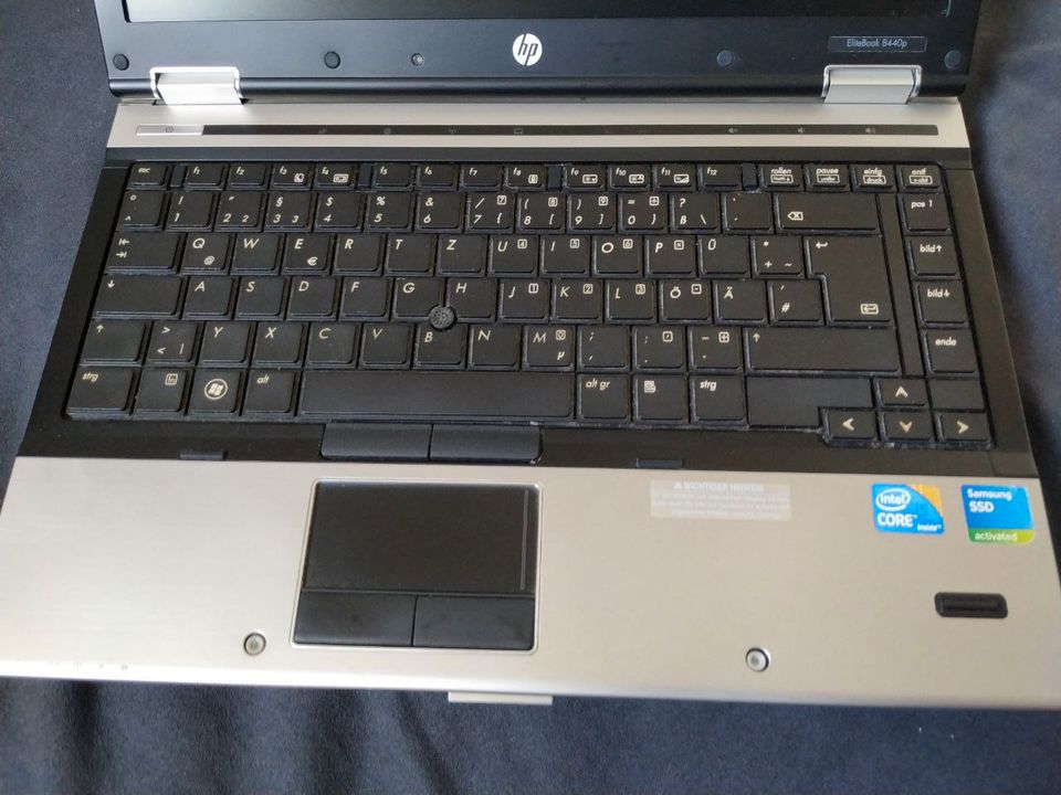 HP Elitebook 8440p - i5 - 8GB RAM + Dockingstation - Laptop in Ludwigshafen