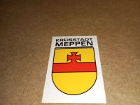 Meppen Kreisstadt Wappen Auto Aufkleber 80ger Hamburg-Mitte - Hamburg Hamm Vorschau