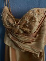 Goldenes Abendkleid Ballkleid 36/38 Dresden - Pieschen Vorschau
