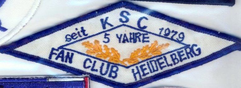 (SUCHE) folgende KSC Aufnäher Patches Walzbachtal Heidelberg ... in Gaggenau