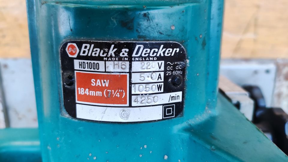 HolzHer HKD65 Profi Handkreissäge Makita Kreissäge Black & Decker in Castrop-Rauxel