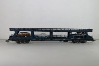 Märklin H0 4233 Autotransportwagen mit Mercedes PKW beleuchtet Baden-Württemberg - Löffingen Vorschau