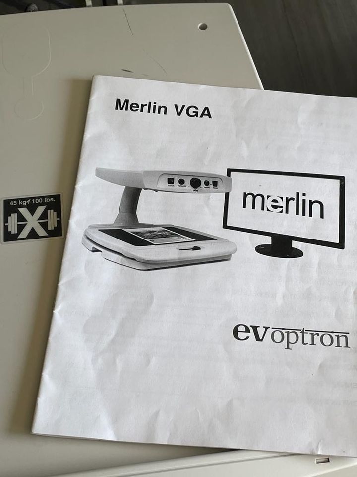 Oma Opa Digitale Lupe Optron Merlin 62 fache Vergrößerung in Ruhland