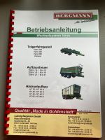 Betriebsanleitung Bergmann Häckselwagen Streuer mit CD HT 40 45 6 Niedersachsen - Harsefeld Vorschau
