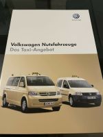 VW T5 Multivan Caddy Taxi Katalog Prospekt Caravelle 2007 Niedersachsen - Braunschweig Vorschau
