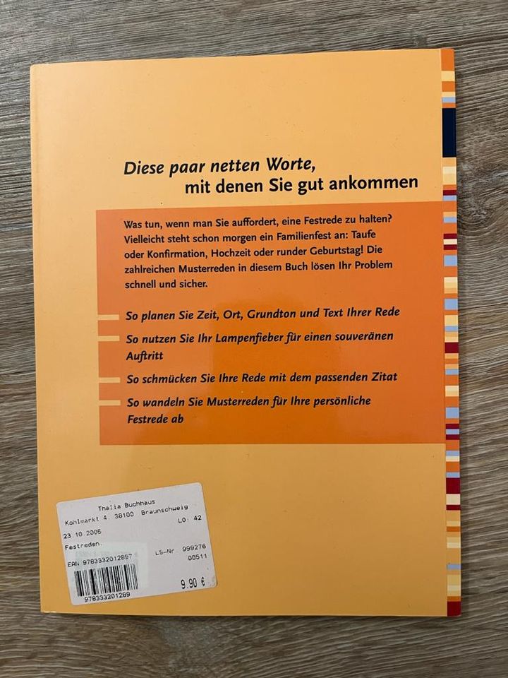 Gerald Drews - Festreden von der Geburt bis zum 100. Geburtstag in Wolfenbüttel