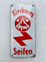 ‼️ EMAILSCHILD Kirchner Seife Türschild Emailleschild 1930 Saarland - Schiffweiler Vorschau