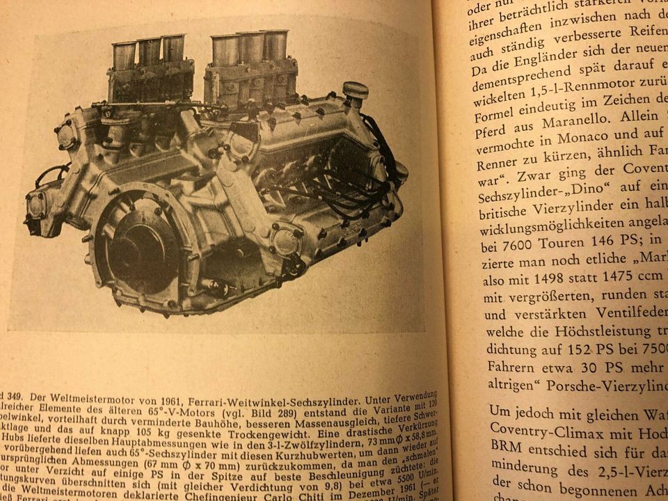 Schnelle Motoren - seziert und frisiert v. Helmut Hütten 1966 in Aachen