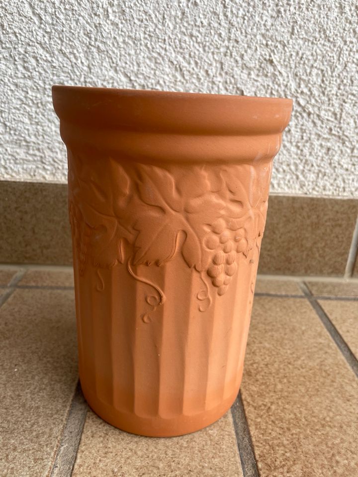 Keramik Weinkühler Flaschenkühler Scheurich für Sommerabende in Michelstadt