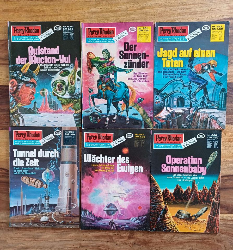 Perry Rhodan (ab 1978), 2. Auflage, (6 Ausgaben) in Lahr (Schwarzwald)